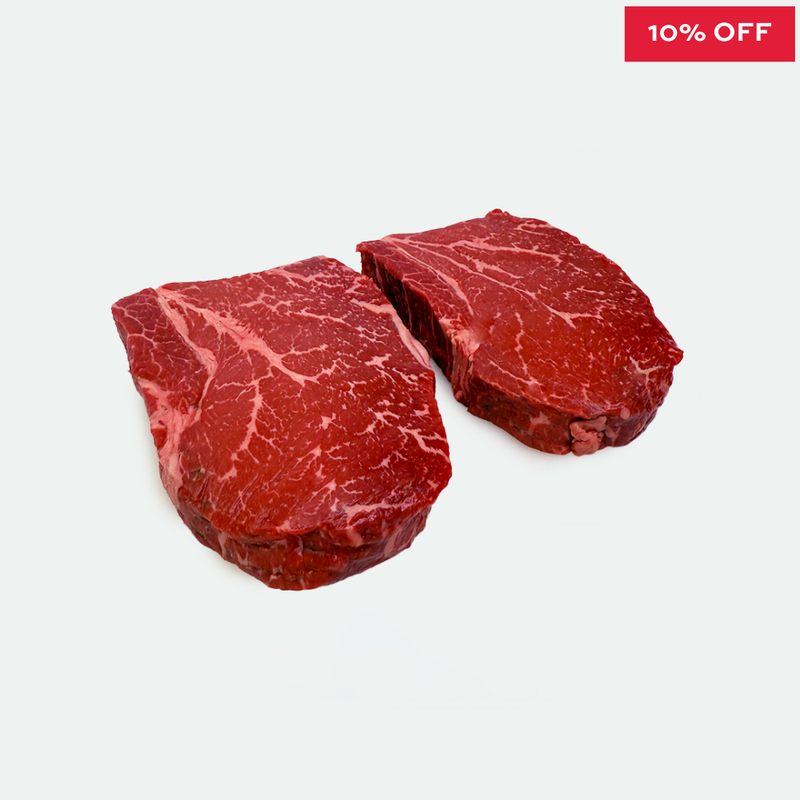 Wagyu Rump (Rostbiff) Steak Marbling Score 7+ Rangers Valley - 300g x 2 Pieces