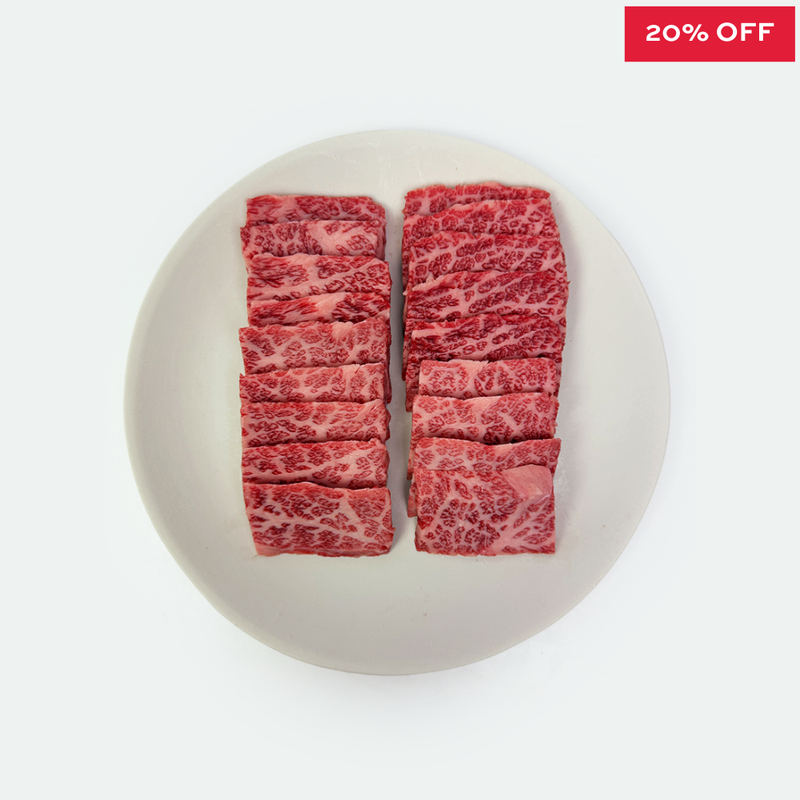 Wagyu Yakiniku (Short Rib Meat) Marbling Score 5+ Rangers Valley - 300g