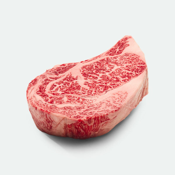 Fullblood Wagyu Rib Eye Marbling Score 9+ Stone Axe Vic's Meat 